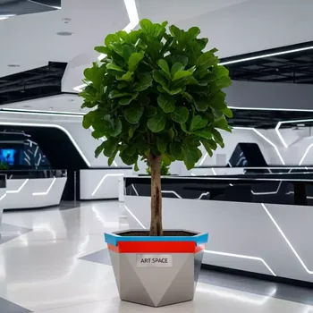Аренда Фикус Benjamin 160 см в ресторане «Voda» — ART SPACE