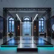 Аренда Фермовая конструкция и подиум для ТВ шоу в Boutique Hotel PORTUM 1905 — ART SPACE