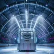 Аренда Генератора снега для съемок в ледовом дворце «Большой» — ART SPACE