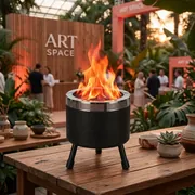 Аренда Настольная чаша с имитацией пламени Сочи — ART SPACE