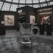 Аренда Стопка Айлэнд с ручкой 70 мл в парке «Ривьера» — ART SPACE