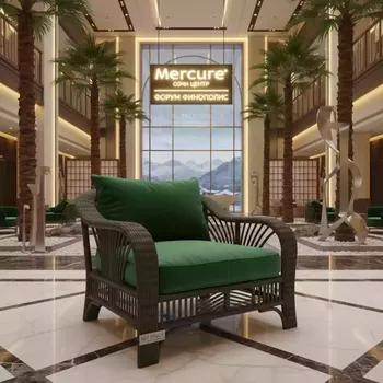 Аренда Шезлонг Киото из искусственного ротанга в Mercure Сочи Центр — ART SPACE