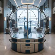 Аренда Фотозона Снежный шар в Radisson Hotel Rosa Khutor — ART SPACE