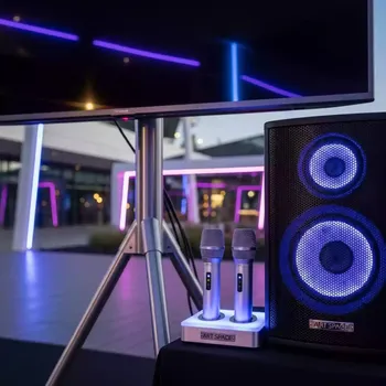 Аренда Караоке с ТВ 50 дюймов колонкой 1,5 кВт в Sport Inn Hotel & Wellness — ART SPACE