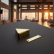 Аренда Уголок 15 мм Diary slim 1,6 мм золото на пляжных клубах Хосты — ART SPACE