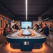 Аренда Игровая шоу программа "Скачки" в этно-парке «Моя Россия» — ART SPACE