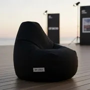 Аренда Кресло мешок Mini Bean bag черный на пляже «Ривьера» — ART SPACE