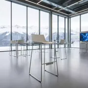 Аренда Стул барный пластиковый Joy S Bar в Omega Sirius — ART SPACE