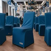 Аренда Чехол транспортировочный для 1 стула синий в отеле «Богатырь» — ART SPACE