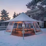 Аренда Тент Kite 5х5 м в санатории «Русь» — ART SPACE