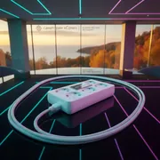 Аренда Сетевой фильтр Power Cube SPG 5 1 16B 3 м 6 розеток 5 с заземлением 1 без белый в санатории «Сочи» — ART SPACE