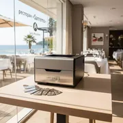 Аренда Фотопринтер ударный Roland Metaza MPX 95 в ресторане «Sanremo» — ART SPACE