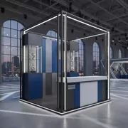 Аренда Торговый островок Монарх 1,8х1,73 м 3,1 м² в Omega Sirius — ART SPACE
