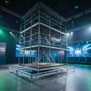Аренда Вышки FOH Layher с тремя уровнями 6х4 м в Gamma Sirius — ART SPACE