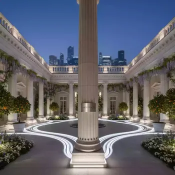 Аренда Эффект белого бегущего огня всепогодный модуль в Boutique Hotel PORTUM 1905 — ART SPACE