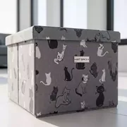 Аренда Кофр для хранения вещей Гелеос Кот Оксфорд серый 66 л на вилле «Анна» — ART SPACE
