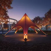 Аренда Шатер Звезда диаметр 6 м в Red Arena — ART SPACE