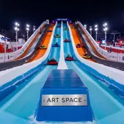 Аренда Горка зимняя для тюбинга 20х4,5 м в санатории «Октябрьский» — ART SPACE