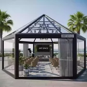 Аренда Шатер павильон 10х10 м в Mercure Сочи Центр — ART SPACE