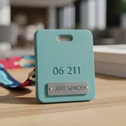 Аренда Номерок для гардероба пластиковый 06 211 в Mercure Сочи Центр — ART SPACE