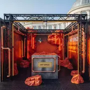 Аренда Фотозона в марсианском стиле в санатории «Металлург» — ART SPACE