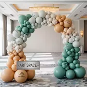 Аренда Печать на шарах с двух сторон в гранд-отеле «Жемчужина» — ART SPACE