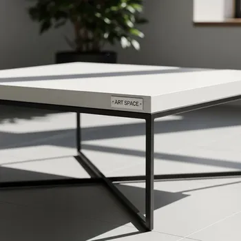 Аренда Стол журнальный квадратный Minimal в отеле «Богатырь» — ART SPACE