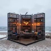 Аренда Фотозона в стиле английский кабинет на пляже «Маяк» — ART SPACE