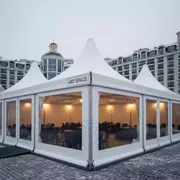 Аренда Шатер 5х7 м 32 м² в гранд-отеле «Жемчужина» — ART SPACE