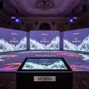 Аренда Пол стена интерактивный InterTouch 5 0 Marker PC на курорте «Газпром» (Альпика) — ART SPACE