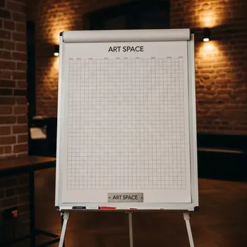 Аренда Комплект бумаги для флипчарта GBG клетка 67.5x96.5 см в Boutique Hotel PORTUM 1905 — ART SPACE