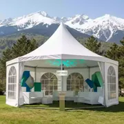 Аренда Шатер Pagoda 4х4 м на курорте «Газпром» (Альпика) — ART SPACE