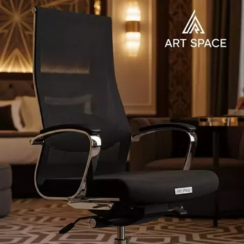 Аренда Кресло College CLG 435 MXH A черное в Grand Karat Sochi — ART SPACE