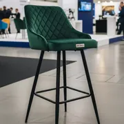 Аренда Стул полубарный Логан SN велюр зелёный в Radisson Collection Paradise — ART SPACE