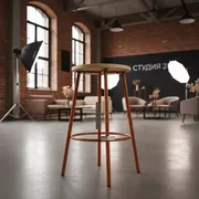 Аренда Барный стул круглый в лофте «Студия 21» — ART SPACE