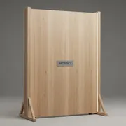 Аренда Ширма деревянная 200х200 см мобильная стена в Alpha Sirius — ART SPACE