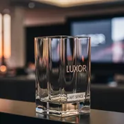 Аренда Стакан Люксор прозрачный в Radisson Blu Resort & Congress Centre — ART SPACE