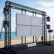 Аренда Видеостена Samsung VM55TU 2х2 на пляже «Мандарин» — ART SPACE