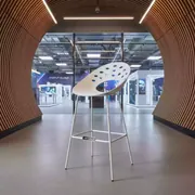 Аренда Стул барный Leaf white в ресторане «Сыроварня» — ART SPACE