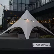 Аренда Тент звезда 8 в ресторане «Магадан» — ART SPACE