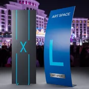 Аренда Стендов баннерных X баннер и L баннер в Сочи Парк Отеле — ART SPACE