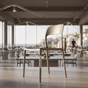 Аренда Кресла металлического Jive в ресторане «Sanremo» — ART SPACE
