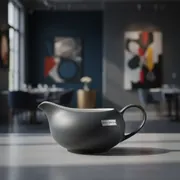 Аренда Соусник Porland тёмно серый 110х70 мм в ресторане «La Terrazza» — ART SPACE