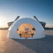 Аренда Шатер сферический диаметром 10 м на арене «Фишт» — ART SPACE
