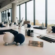 Аренда Мастер класс роспись елочных игрушек в Radisson Blu Resort & Congress Centre — ART SPACE