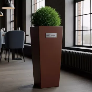 Аренда Кашпо для цветов Prosperplast Urbi Square кофе в ресторане «Высота 5642» — ART SPACE