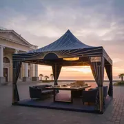 Аренда Тент палатка тематическая 5х2,5 м на территории Морпорта Сочи — ART SPACE