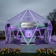 Аренда шатры для мероприятий в Екатеринбурге в казино «Сочи» — ART SPACE