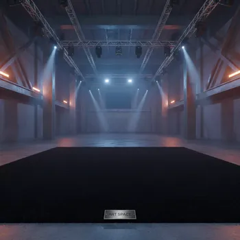 Аренда Ковровое покрытие ковролин черный 20 м² в VK Stadium Sirius — ART SPACE