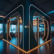 Аренда Разработка индивидуальной фотозоны в ресторане «Паруса» — ART SPACE